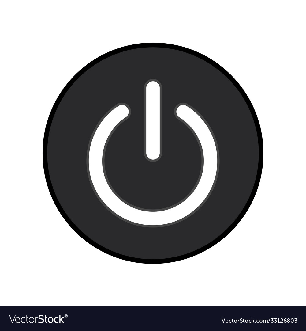 Power icon shutdown button symbol onoff
