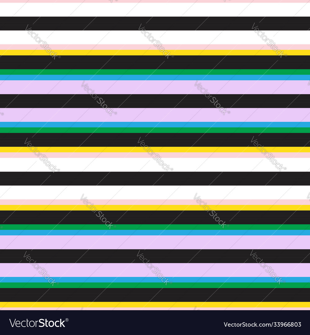 Rainbow stripe seamless pattern background