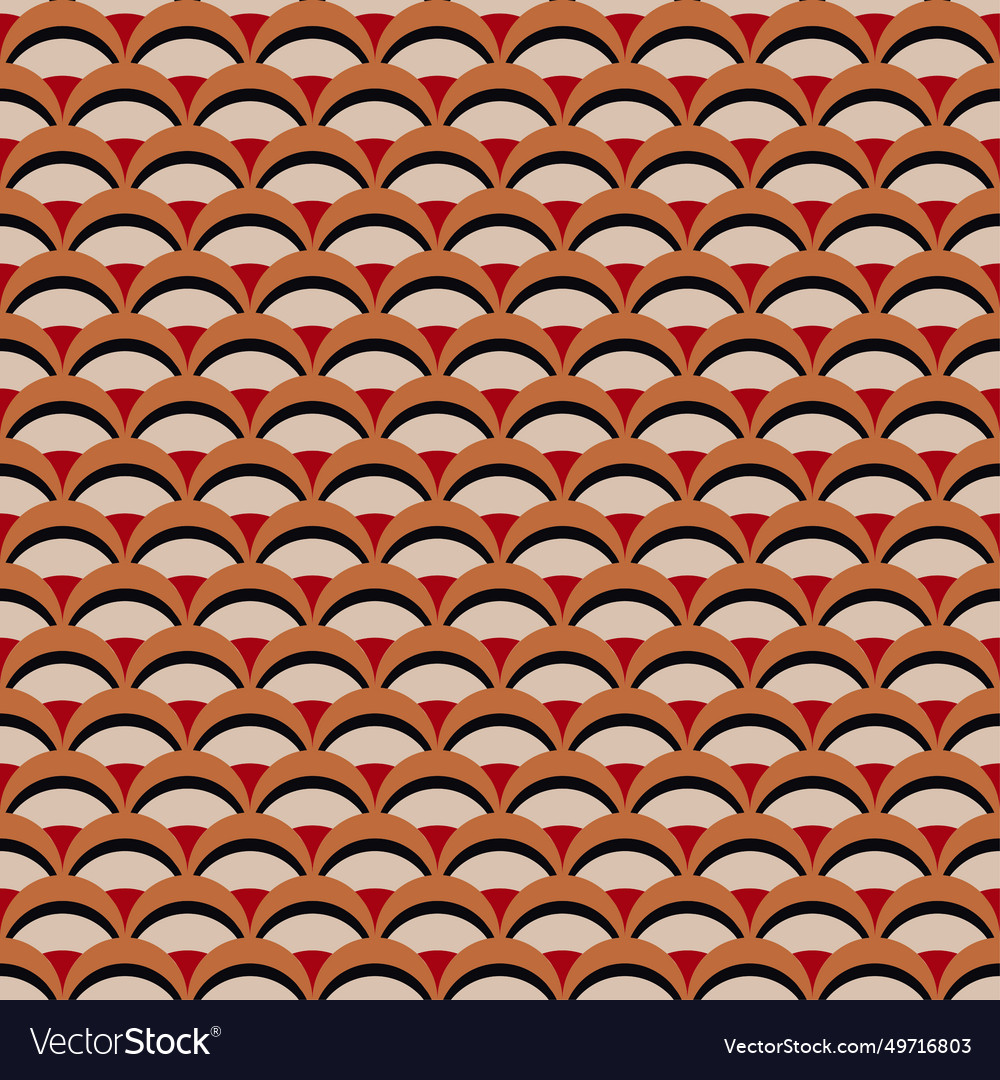Retro waves seamless pattern design Vector Image Retro waves seamless pattern design