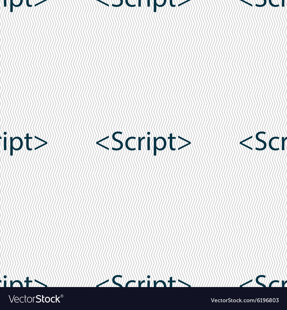 Schriftzeichen Symbol Javascript Code Symbol nahtlos