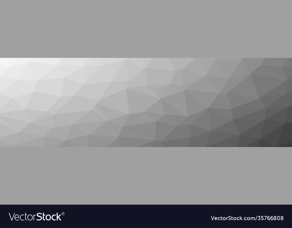 Abstract gray triangles background in different