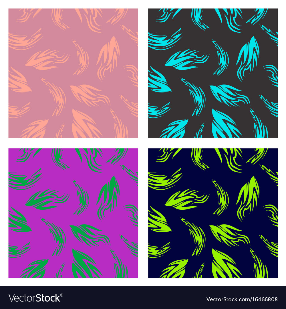Assembly of patterns in bright style