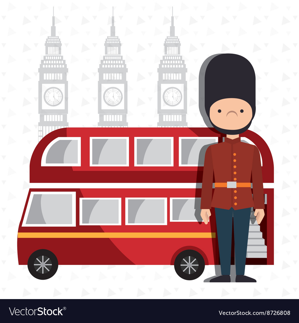 City of london design Royalty Free Vector Image