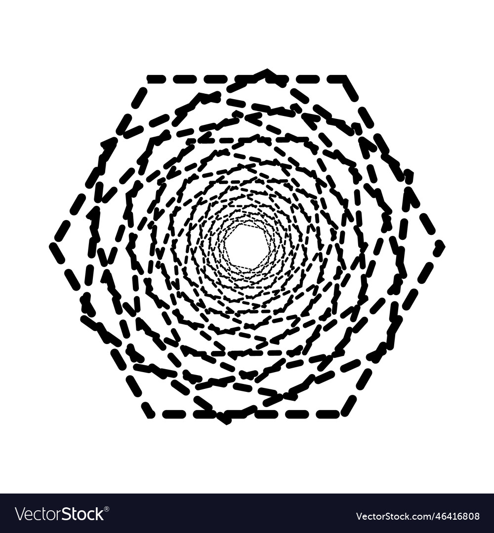 Dynamic hexagon shape