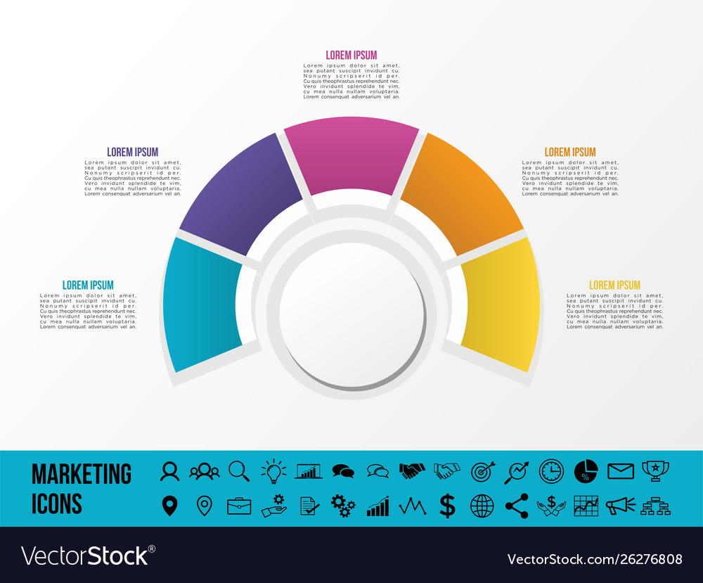 Infographics elements template design business