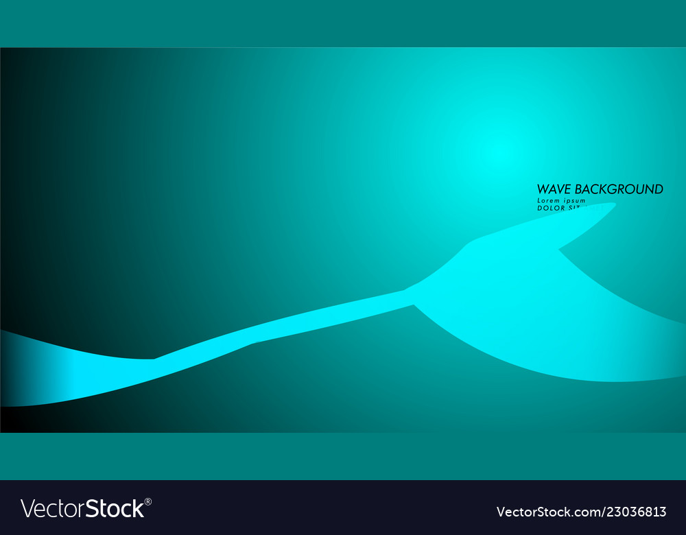 Abstract background with wave and line patterns vector image Abstract background with wave and line patterns