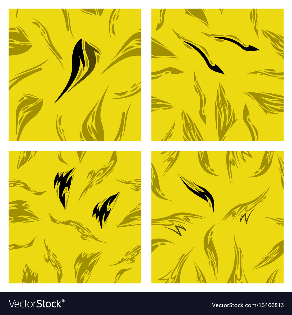 Assembly of patterns in bright style