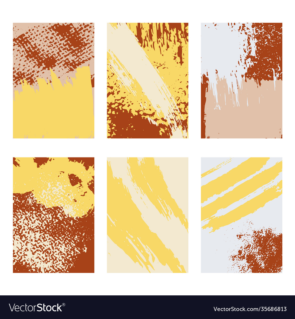 Brush strokes dynamic design backgrounds for text Vector Image Brush strokes dynamic design backgrounds for text