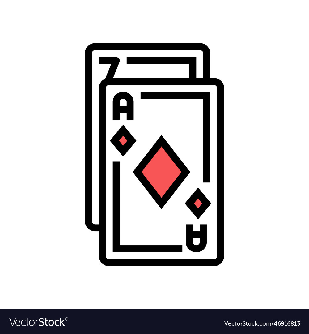 Card game board table color icon