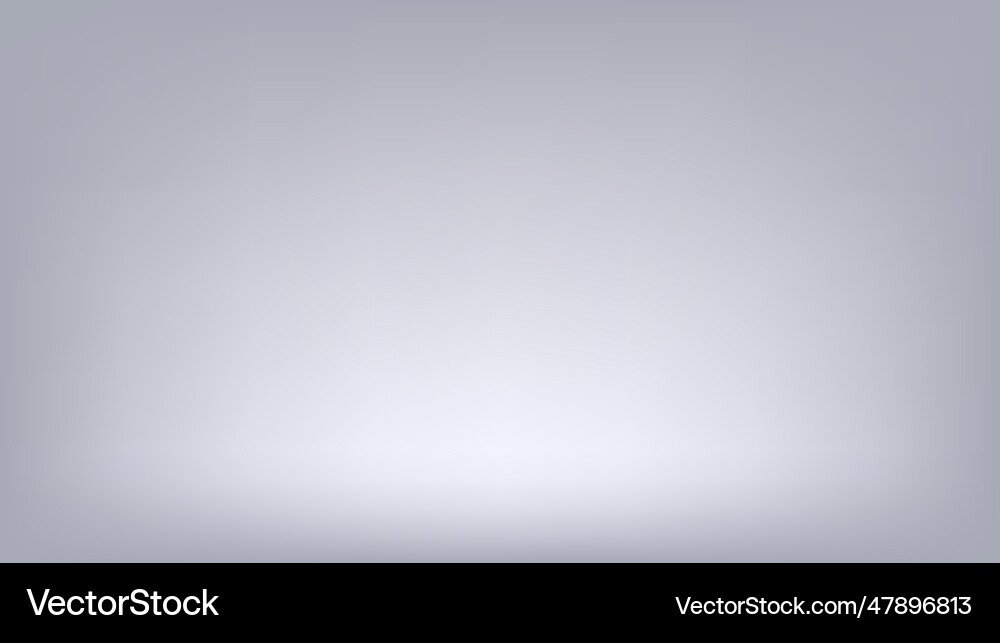 Gray gradient abstract background studio empty Vector Image
