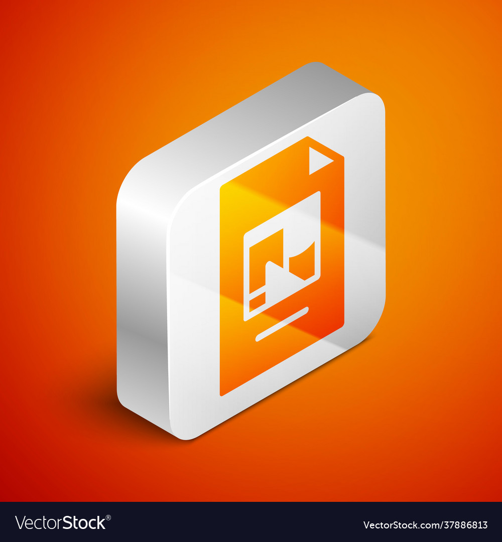 Isometric file document with icon vector image Isometric file document with icon