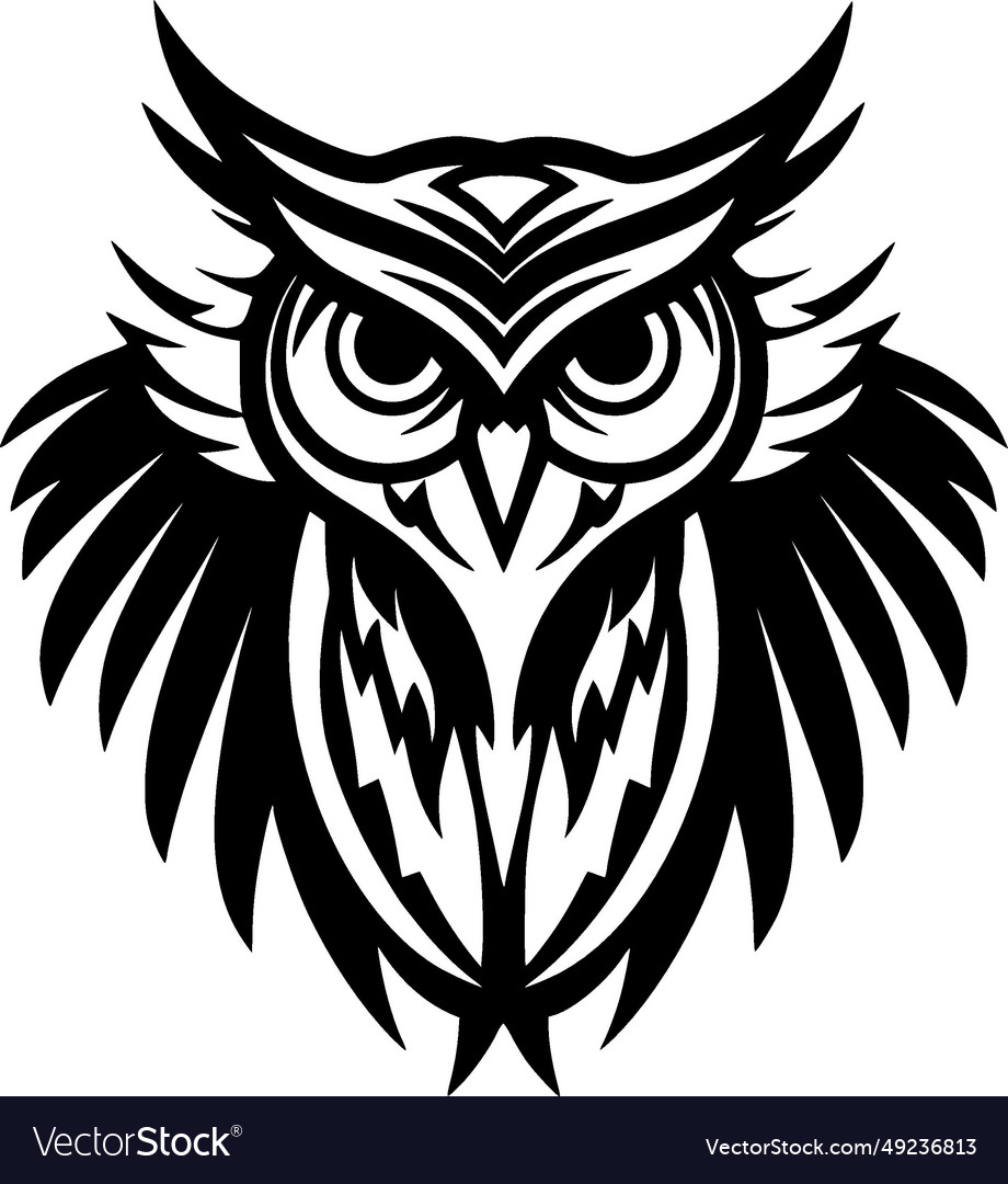 Owl - high quality logo ideal for t-shirt