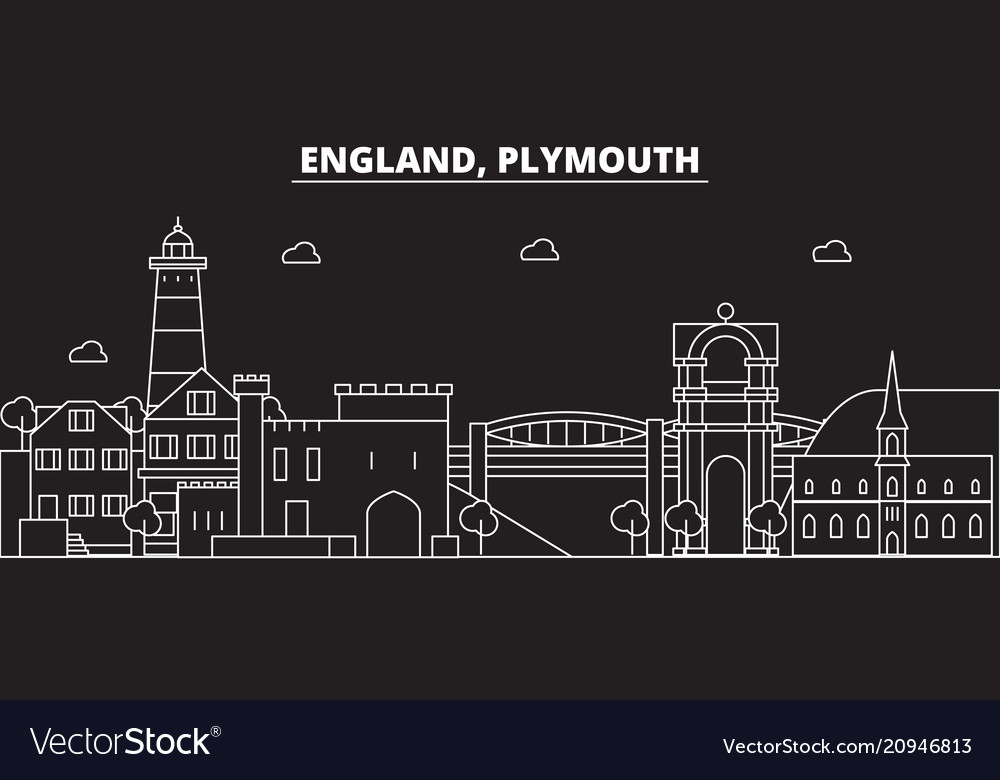 Plymouth Skyline Silhouette