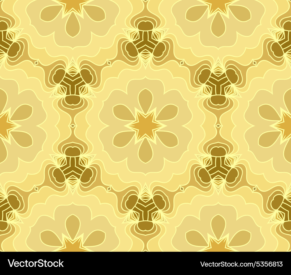 Retro seamless wallpaper Royalty Free Vector Image