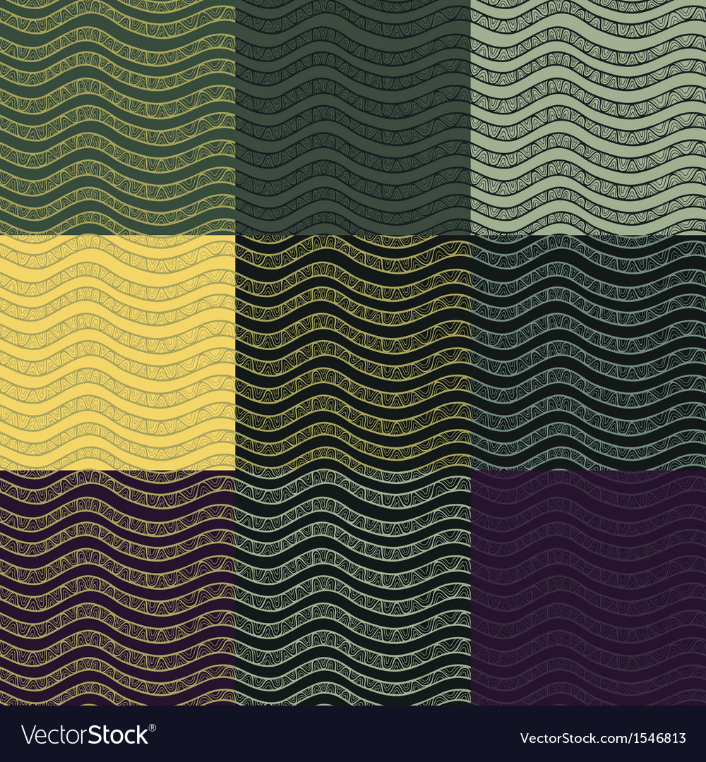 Set os abstract seamless patterns