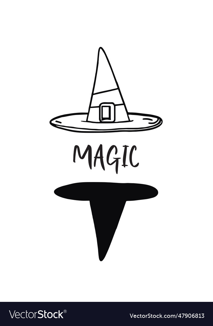 Witch hat magic poster