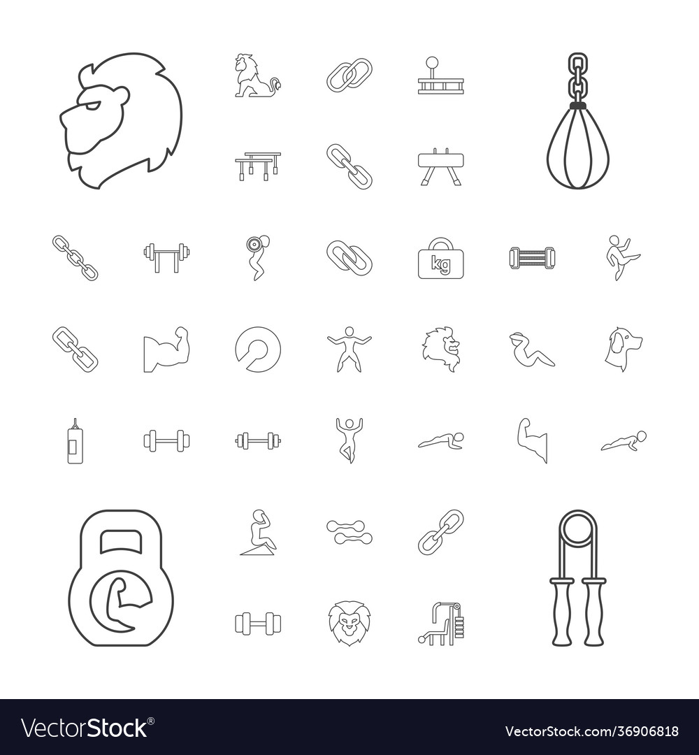 37 strength icons