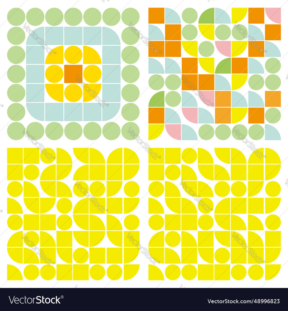 Abstract geometric background with circles