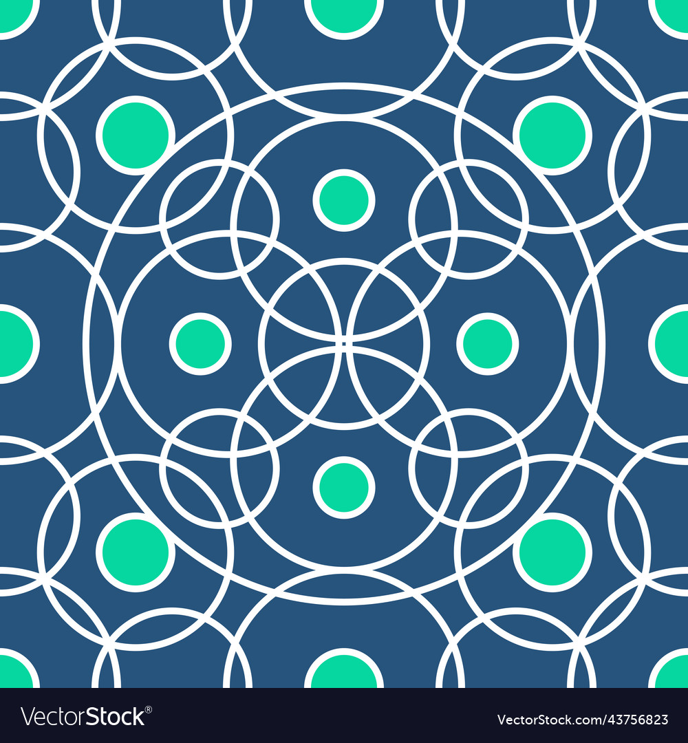 Circle pattern including seamless sample