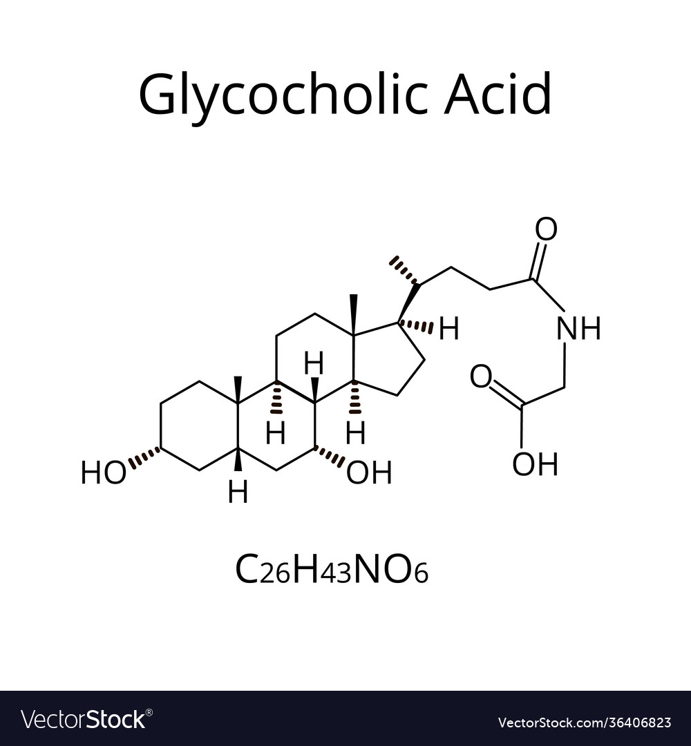 Glycocholsäure Gallenchemie Molekular