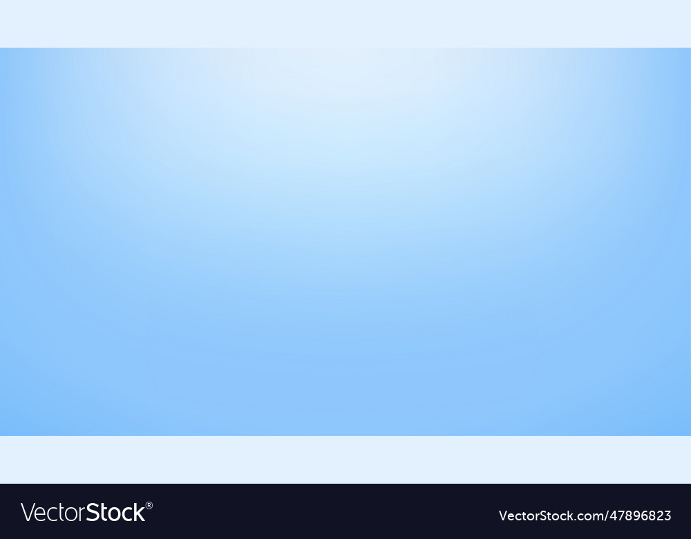 Light blue gradient abstract background studio Vector Image Light blue gradient abstract background studio