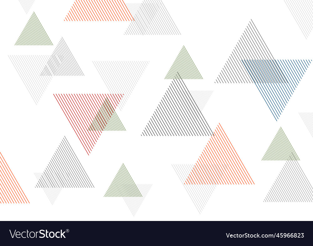 Minimal tech geometric background vector image Minimal tech geometric background