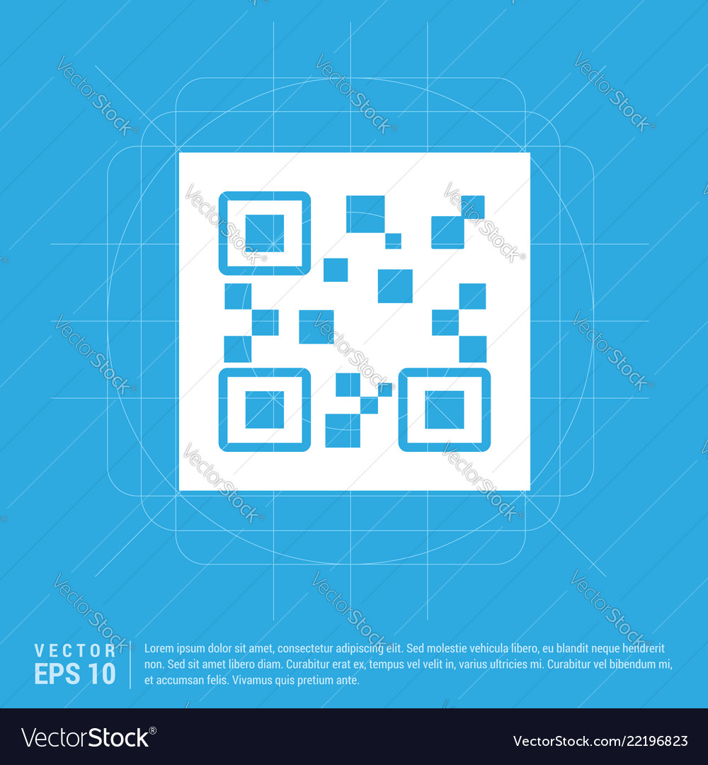Qr code icons vector image Qr code icons
