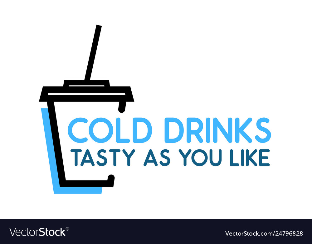 cold-drinks-logo-with-cup-soda-on-white-vector-image