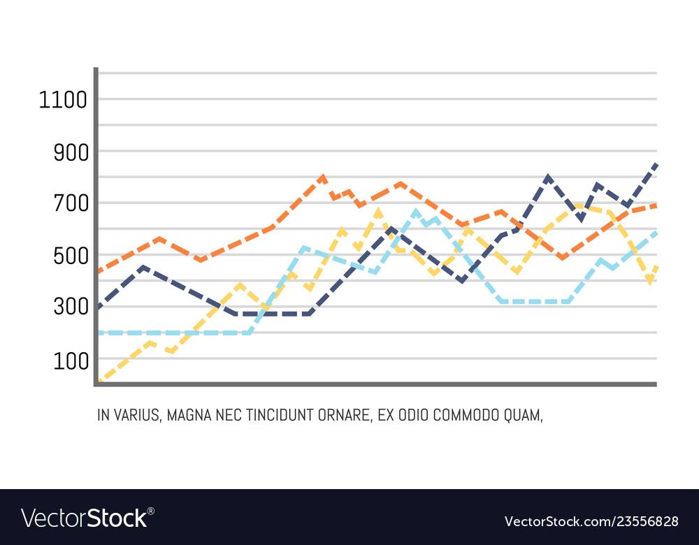 Data Chart with Scale and Flow Diagram