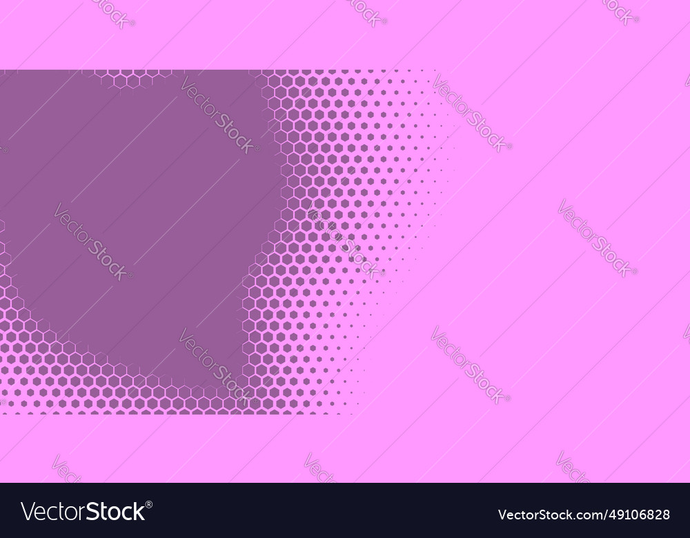 Geometric abstract hexagon two color background