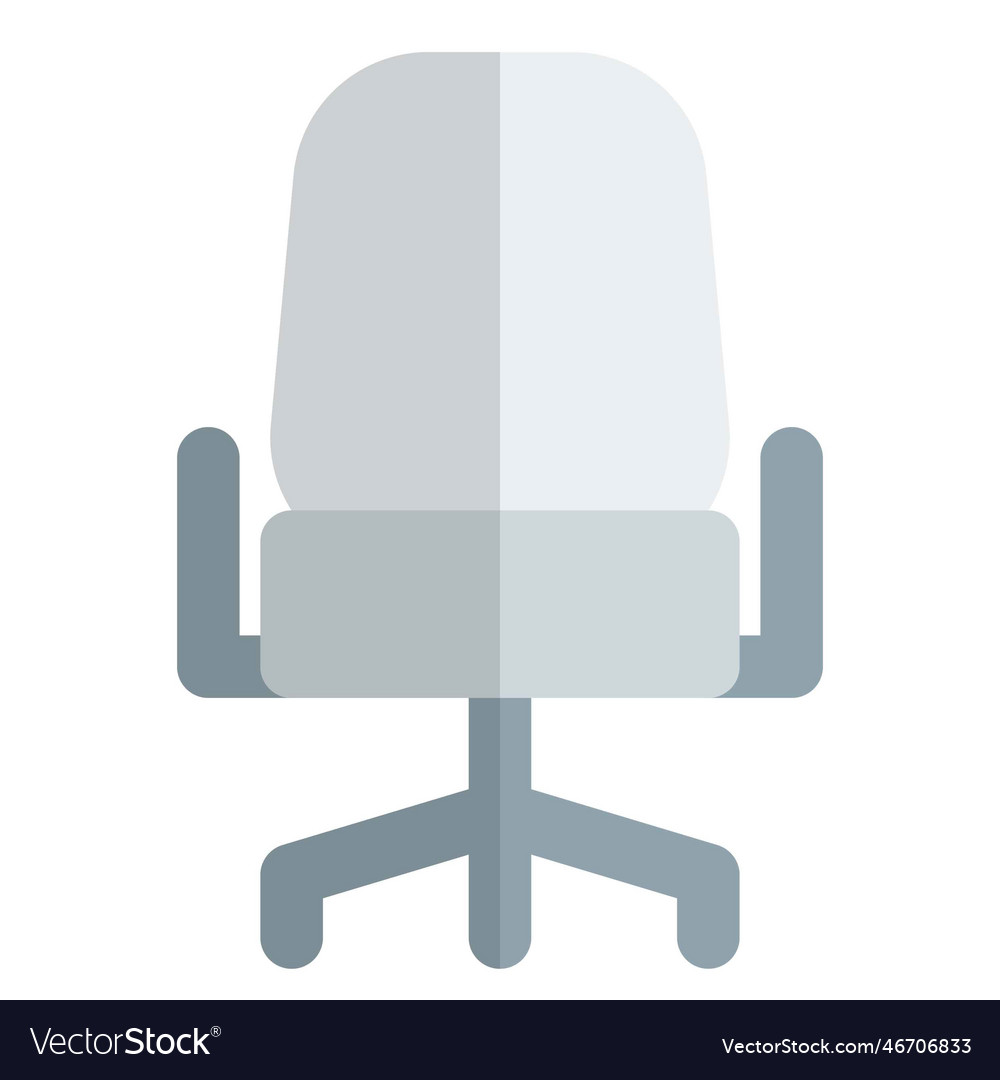Comfortable office chair with armrest