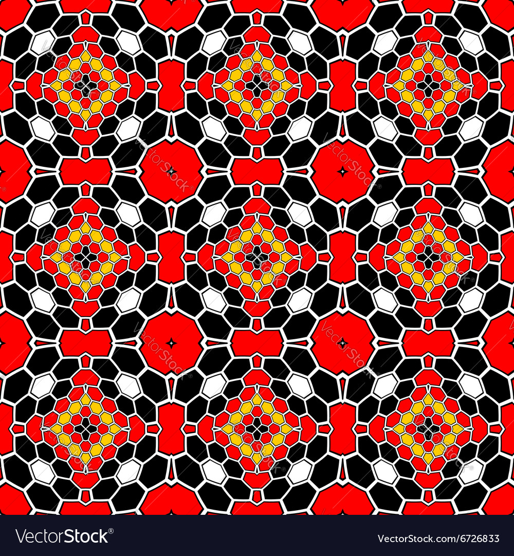 Design seamless colorful mosaic pattern