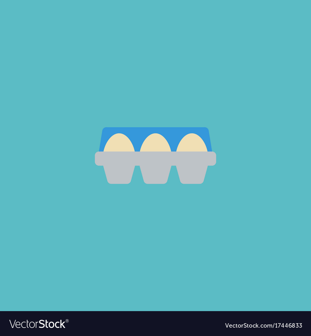 Flat icon container element