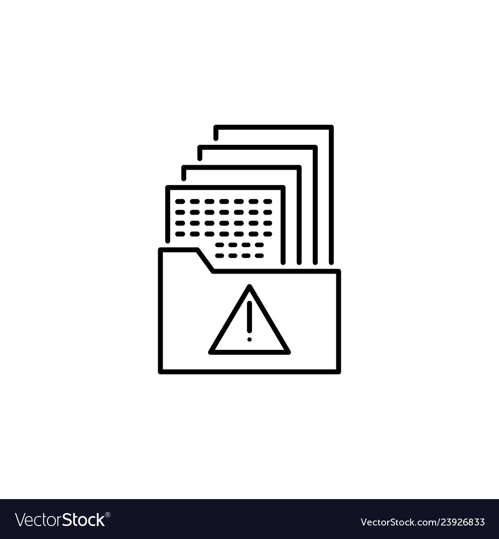 Hacker data icon on white background can be used vector image Hacker data icon on white background can be used