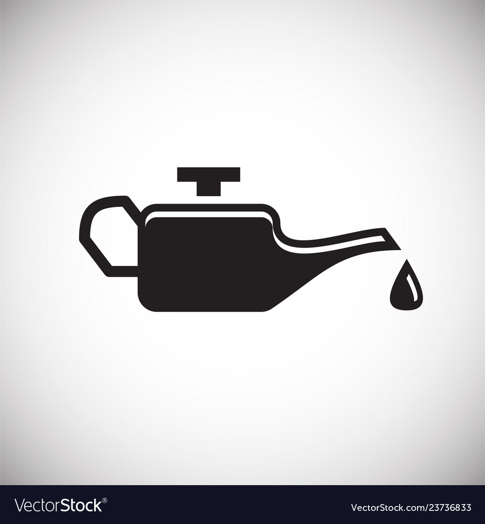 Oil product icon on white background for graphic