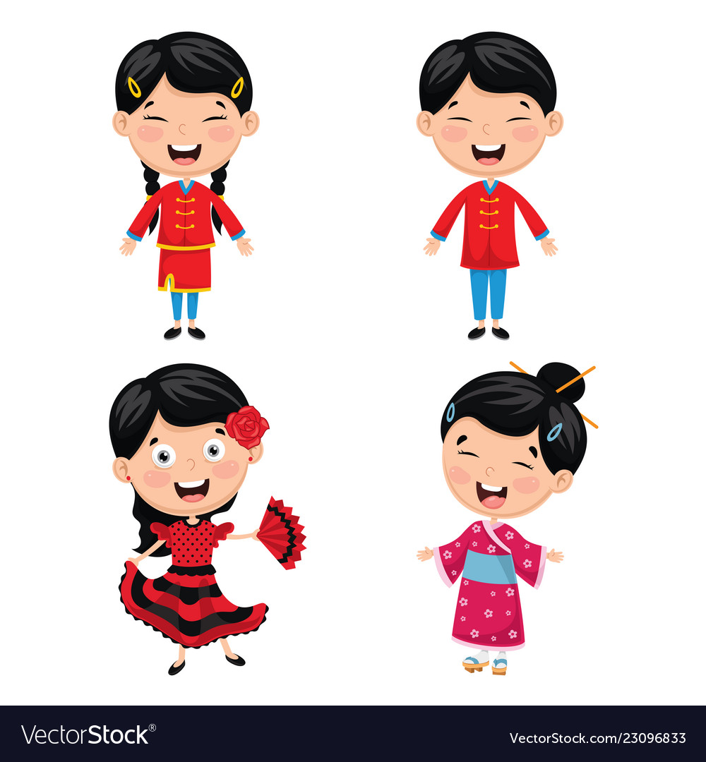 World Kids Royalty Free Vector Image - Vectorstock