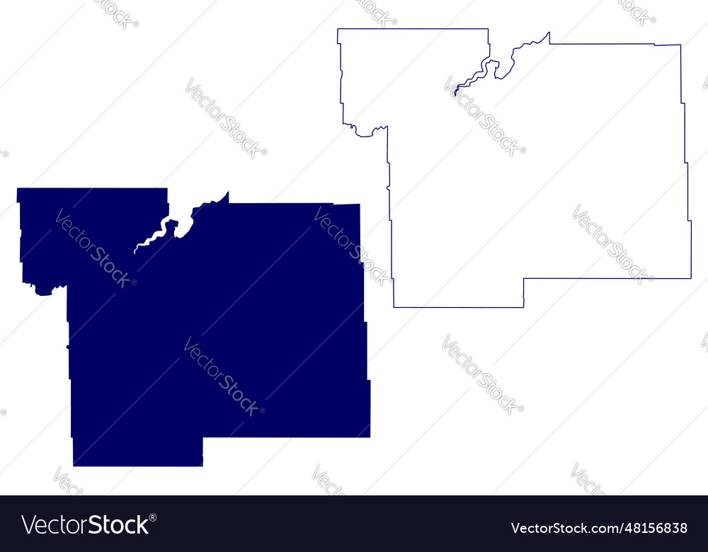 Division no 14 canada saskatchewan Provinz Nord vector image Division no 14 canada saskatchewan Provinz Nord