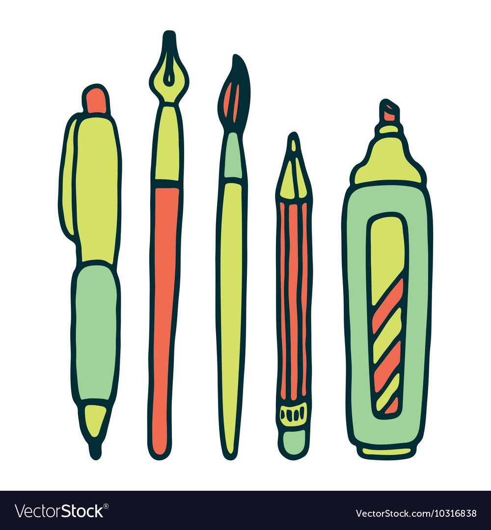 Writing and Drawing Tools Set