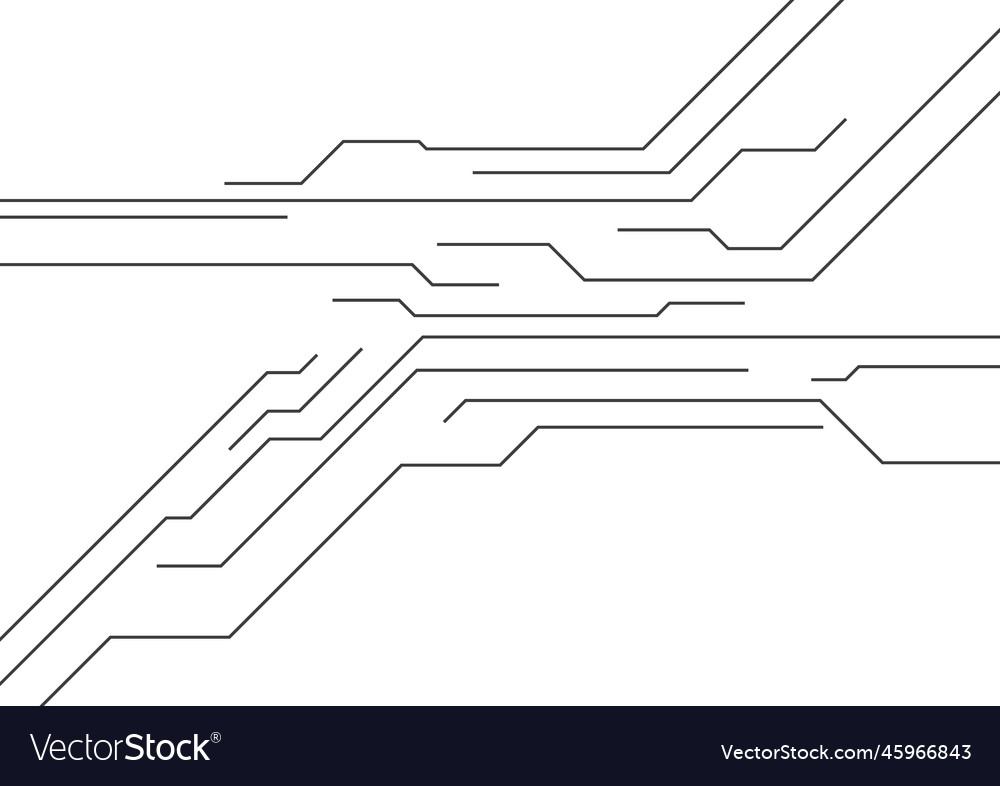 Tech circuit board background Vector Image Tech circuit board background