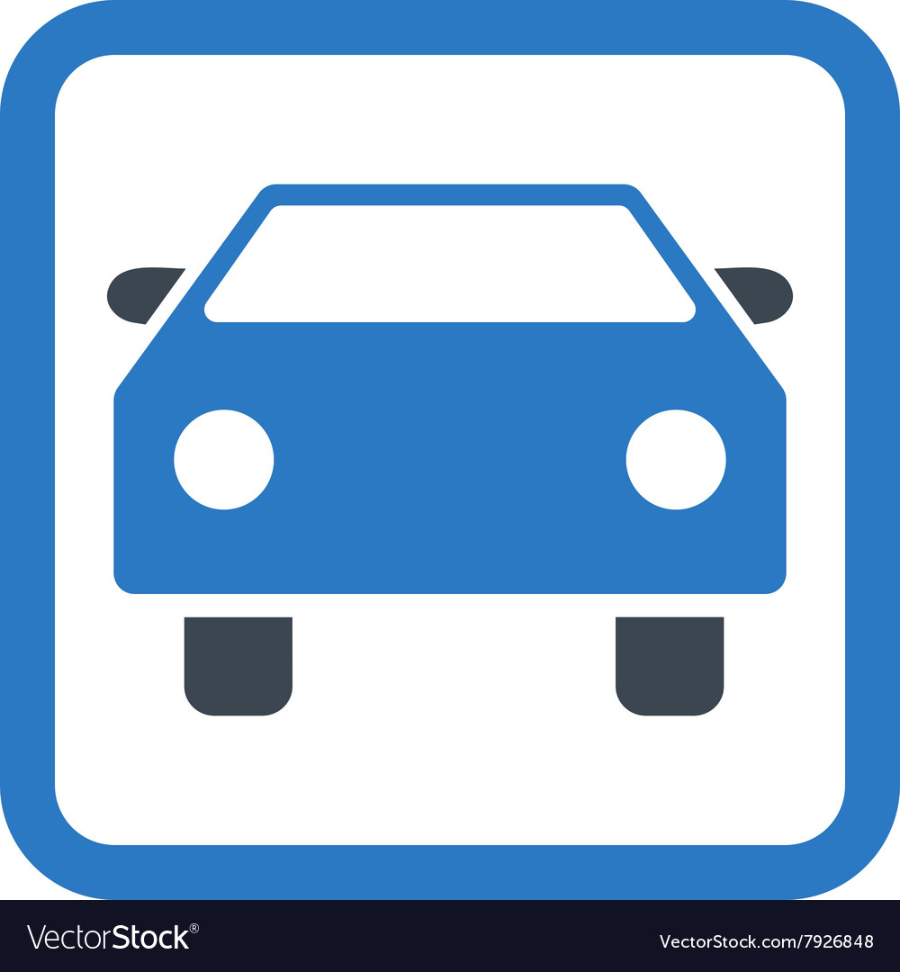 Car flat icon