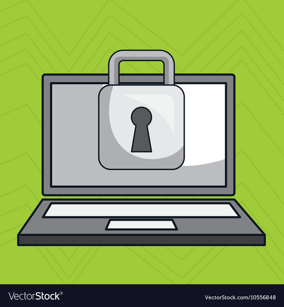 Laptop computer data icon