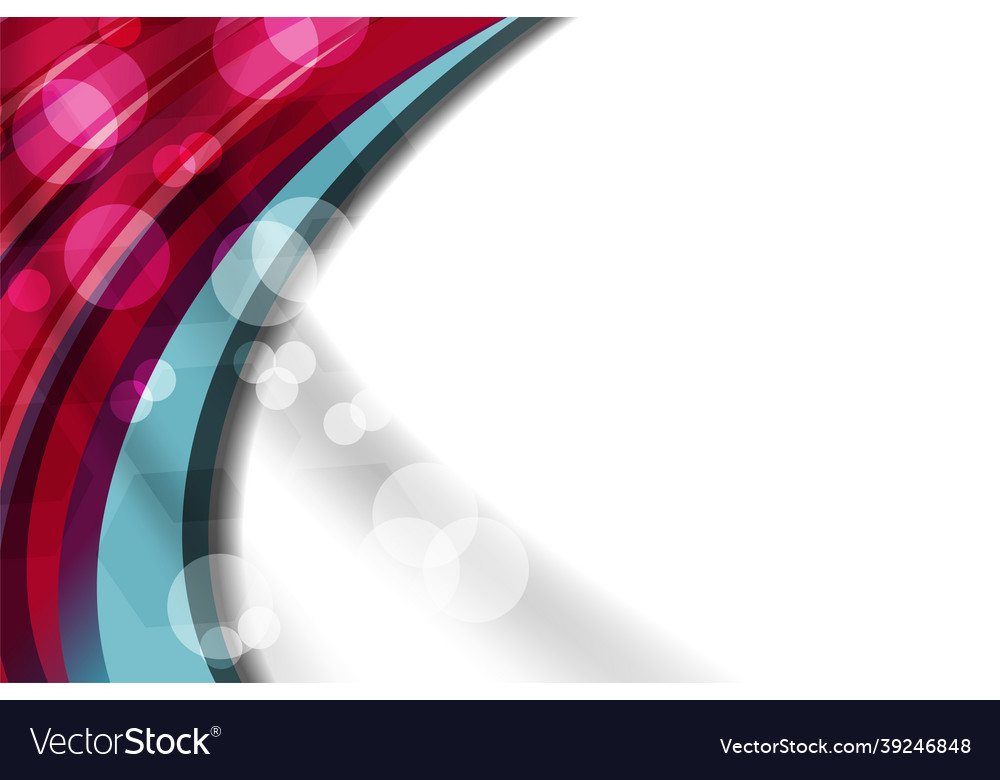 Smooth curve colorful