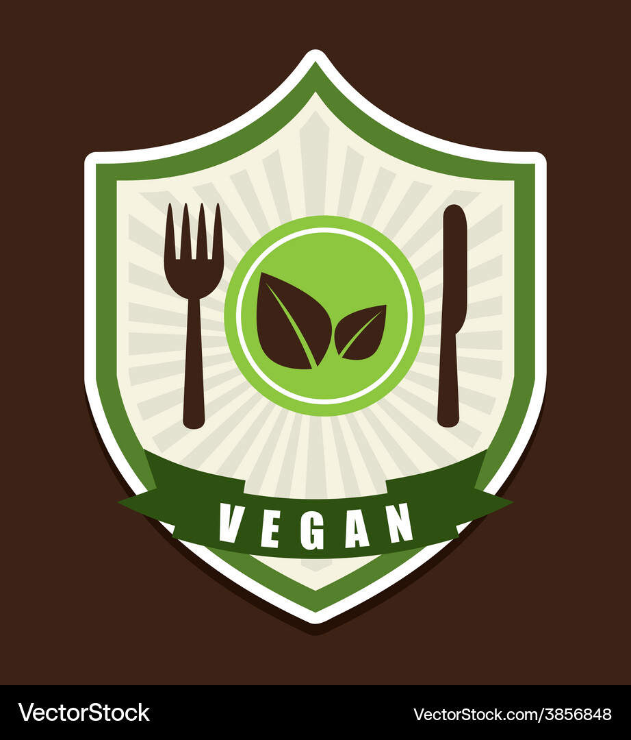 Vegan menu Royalty Free Vector Image - VectorStock