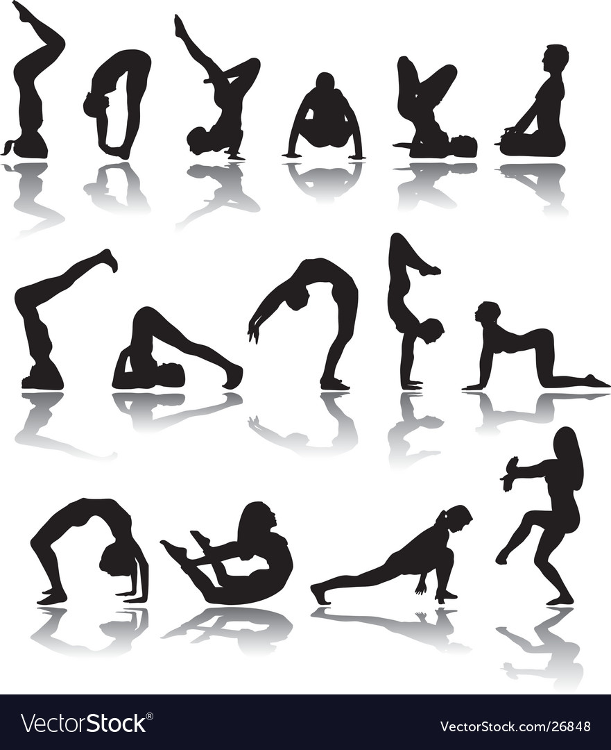 Woman Practicing Yoga