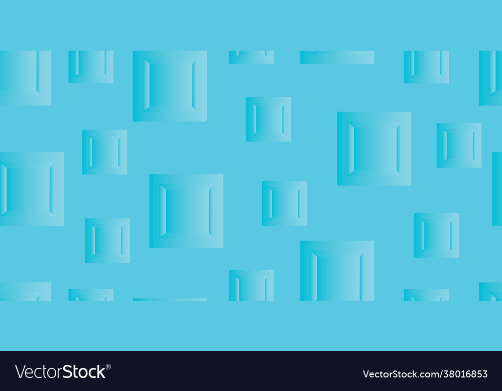 Seamless background with cubes square gradient vector image Seamless background with cubes square gradient