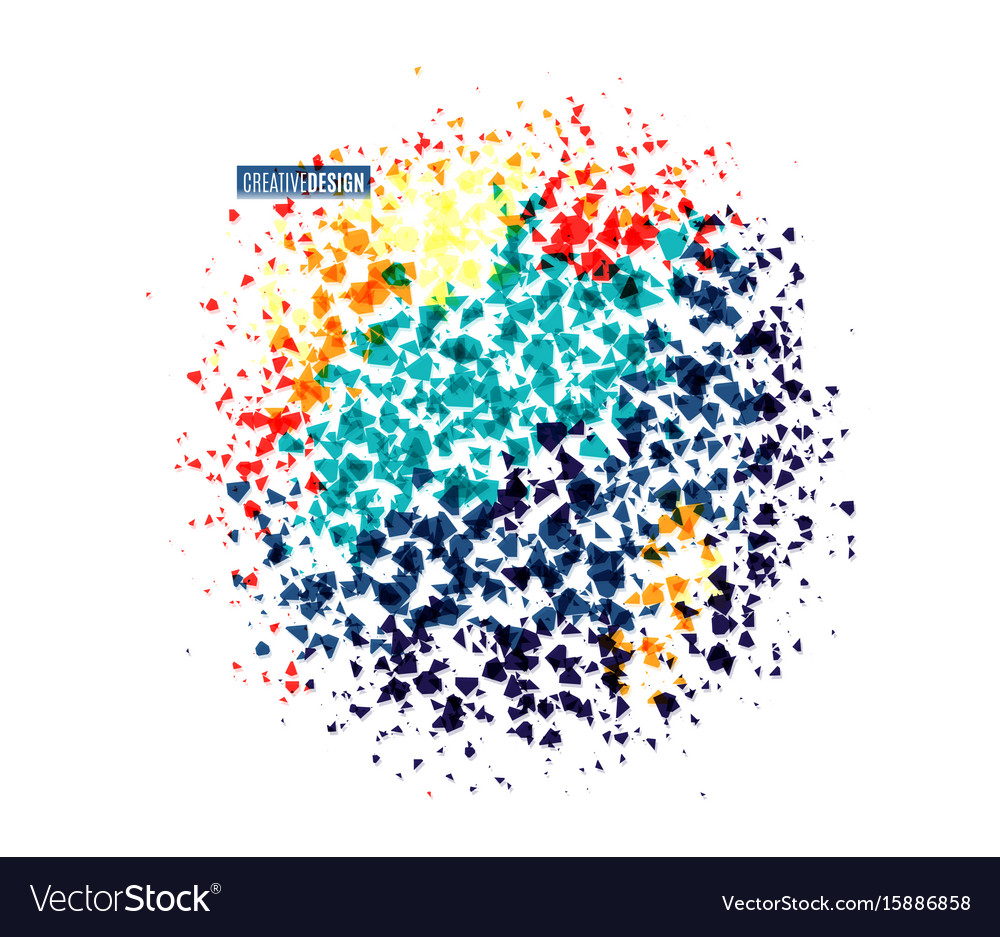 Dynamic Abstract Particle Background
