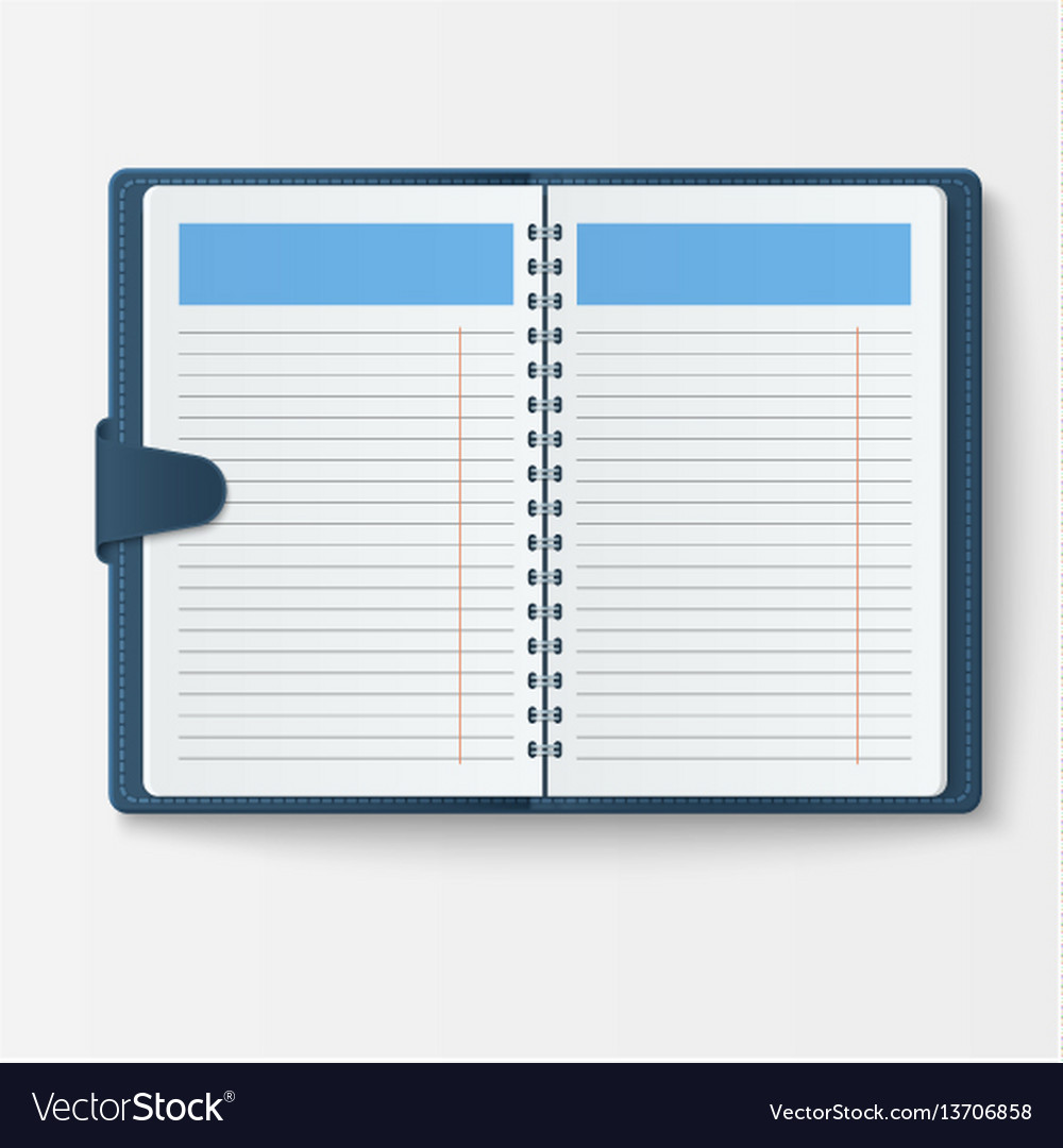 Open Realistic Notebook