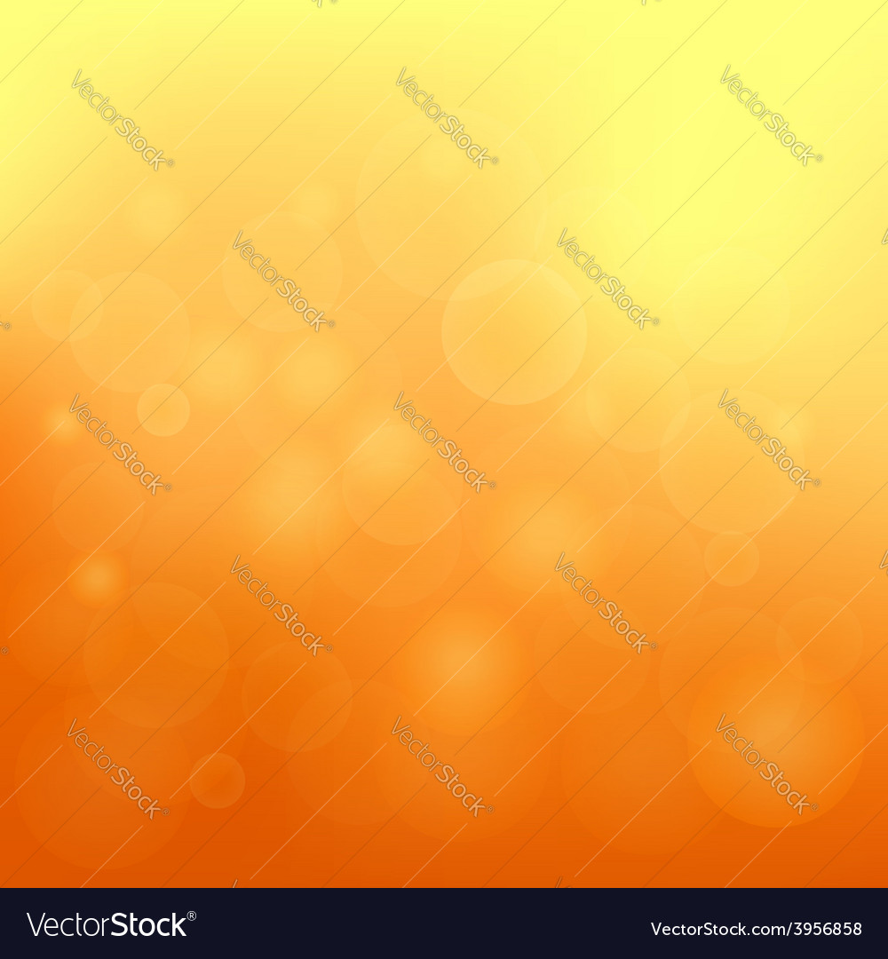 Orange blurred background