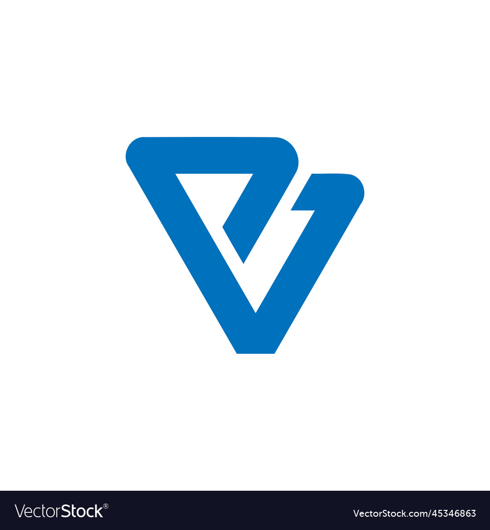 Bv logo Royalty Free Vector Image - VectorStock