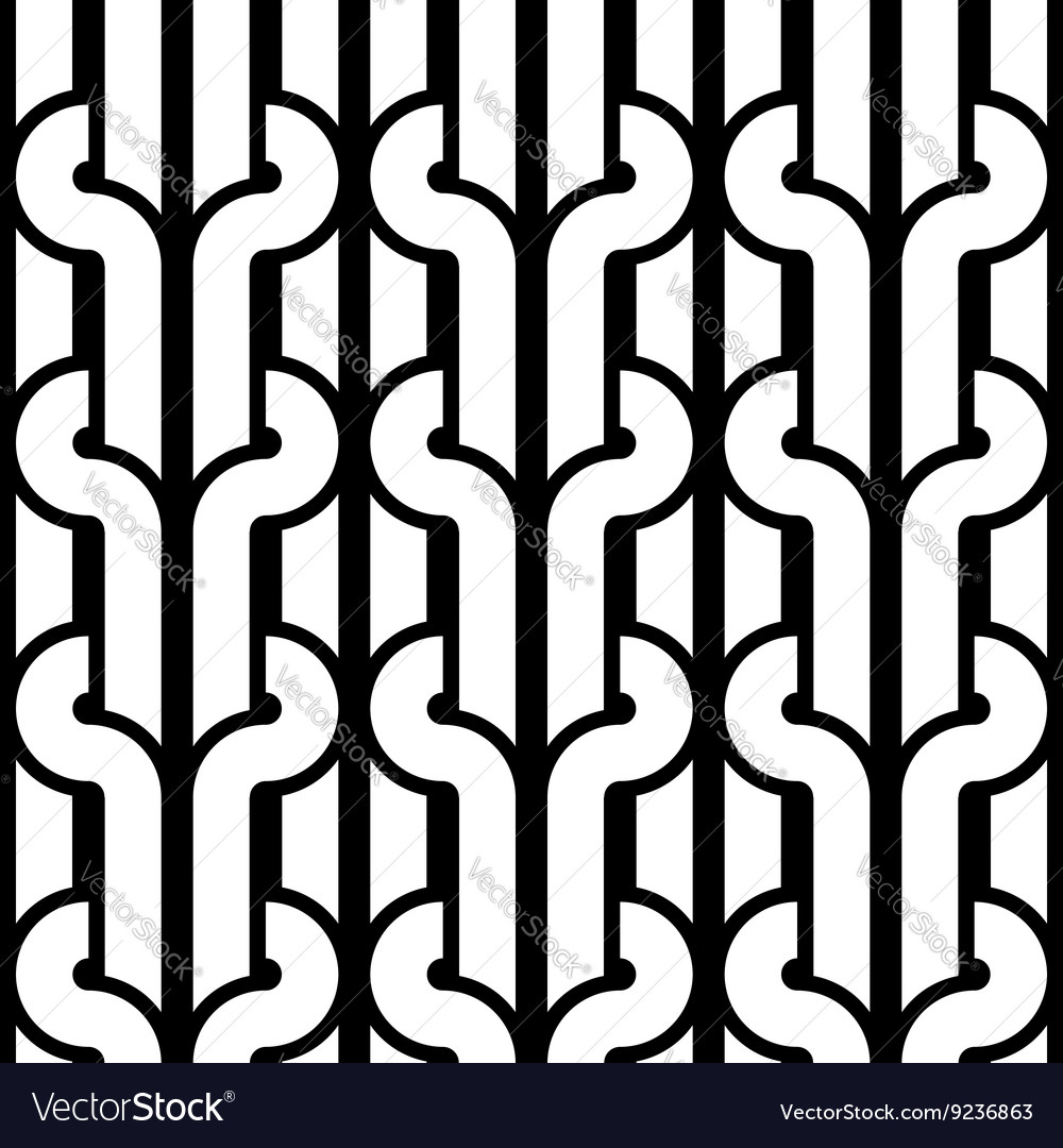 Design seamless monochrome pattern